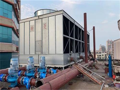 中央空調冷卻塔噪聲來源及降噪治理方法,中央空調冷卻塔圖片