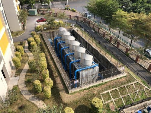 冷卻塔運行時候的噪音大怎么解決？,冷卻塔運行原理