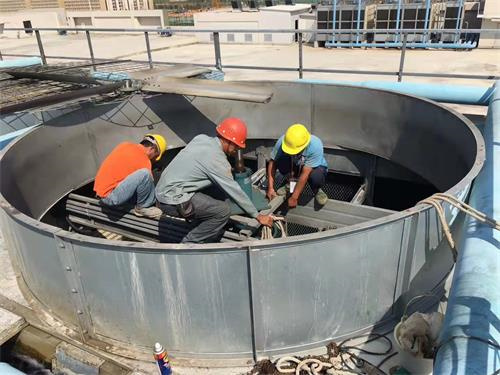 教你如何更換冷卻塔填料,如何更換冷卻水泵